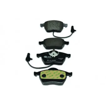 Jeu de 4 plaquettes de frein avant HELLA OEM 4b0698151b