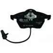 HELLA 8DB 355 008-411 - Jeu de 4 plaquettes de frein avant