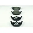 HELLA 8DB 355 008-591 - Jeu de 4 plaquettes de frein avant