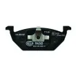 HELLA 8DB 355 008-591 - Jeu de 4 plaquettes de frein avant