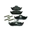 HELLA 8DB 355 008-661 - Jeu de 4 plaquettes de frein avant