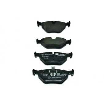 Jeu de 4 plaquettes de frein arrière HELLA OEM SFP90005A