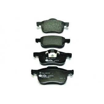 Jeu de 4 plaquettes de frein avant HELLA OEM 30776712