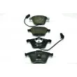 HELLA 8DB 355 009-141 - Jeu de 4 plaquettes de frein avant