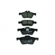 HELLA 8DB 355 009-171 - Jeu de 4 plaquettes de frein avant