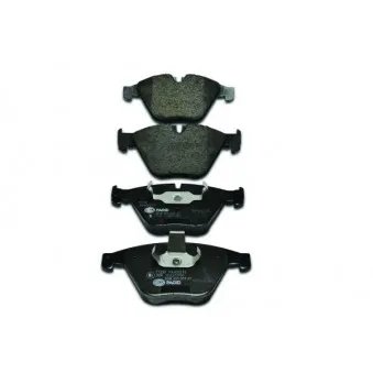 Jeu de 4 plaquettes de frein avant HELLA OEM 34116753668