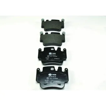 Jeu de 4 plaquettes de frein avant HELLA OEM 99635293091