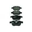 HELLA 8DB 355 009-311 - Jeu de 4 plaquettes de frein avant