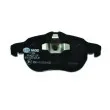 HELLA 8DB 355 009-311 - Jeu de 4 plaquettes de frein avant