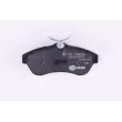 HELLA 8DB 355 009-321 - Jeu de 4 plaquettes de frein avant