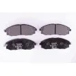 HELLA 8DB 355 009-381 - Jeu de 4 plaquettes de frein avant