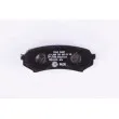 HELLA 8DB 355 009-391 - Jeu de 4 plaquettes de frein arrière
