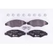 HELLA 8DB 355 009-411 - Jeu de 4 plaquettes de frein avant