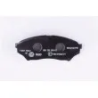 HELLA 8DB 355 009-521 - Jeu de 4 plaquettes de frein avant