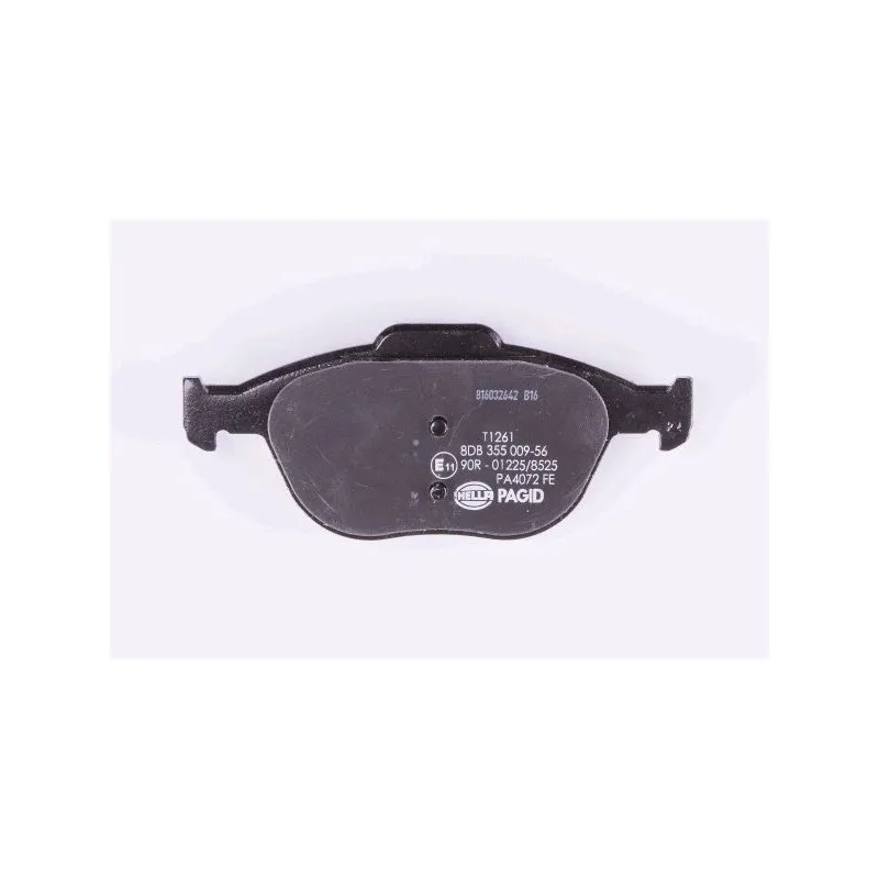 Jeu de 4 plaquettes de frein avant HELLA 8DB 355 009-561 - Visuel 2