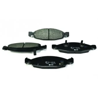 Jeu de 4 plaquettes de frein avant HELLA OEM K5018592AB