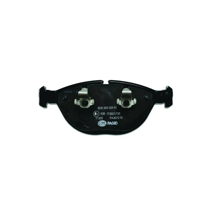 Jeu de 4 plaquettes de frein avant HELLA 8DB 355 009-921 - Visuel 2