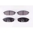HELLA 8DB 355 009-961 - Jeu de 4 plaquettes de frein avant
