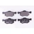 HELLA 8DB 355 010-141 - Jeu de 4 plaquettes de frein avant