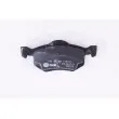 HELLA 8DB 355 010-141 - Jeu de 4 plaquettes de frein avant