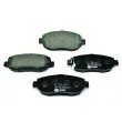 HELLA 8DB 355 010-151 - Jeu de 4 plaquettes de frein avant