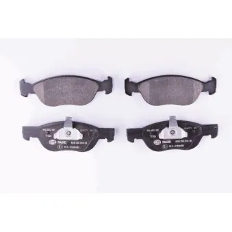 Jeu de 4 plaquettes de frein avant HELLA OEM 71769140