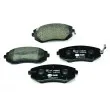 HELLA 8DB 355 010-211 - Jeu de 4 plaquettes de frein avant