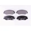 HELLA 8DB 355 010-231 - Jeu de 4 plaquettes de frein avant
