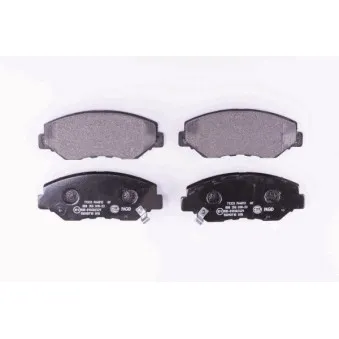 Jeu de 4 plaquettes de frein avant HELLA OEM 45022SCVA00