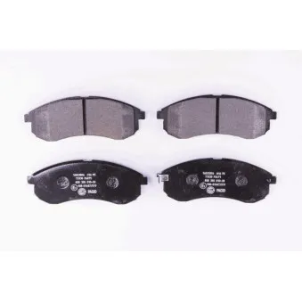 Jeu de 4 plaquettes de frein avant HELLA OEM MN105622