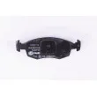 HELLA 8DB 355 010-321 - Jeu de 4 plaquettes de frein avant