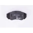 HELLA 8DB 355 010-391 - Jeu de 4 plaquettes de frein avant