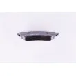HELLA 8DB 355 010-501 - Jeu de 4 plaquettes de frein avant