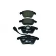 Jeu de 4 plaquettes de frein avant HELLA [8DB 355 010-581]