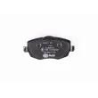 HELLA 8DB 355 011-231 - Jeu de 4 plaquettes de frein avant