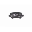 HELLA 8DB 355 011-361 - Jeu de 4 plaquettes de frein arrière