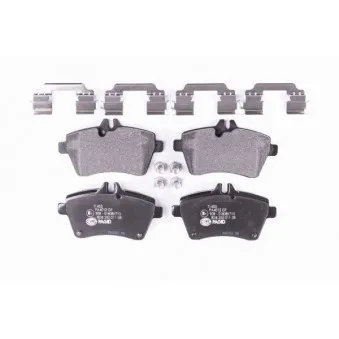 Jeu de 4 plaquettes de frein avant HELLA OEM A1694200920