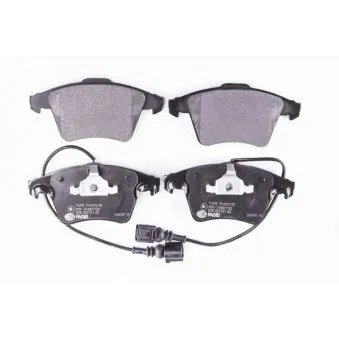 Jeu de 4 plaquettes de frein avant HELLA OEM 7L6698151B