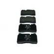 HELLA 8DB 355 011-851 - Jeu de 4 plaquettes de frein avant