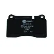 HELLA 8DB 355 011-851 - Jeu de 4 plaquettes de frein avant