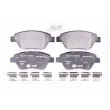 HELLA 8DB 355 011-871 - Jeu de 4 plaquettes de frein avant
