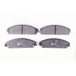 HELLA 8DB 355 011-891 - Jeu de 4 plaquettes de frein avant