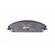 HELLA 8DB 355 011-891 - Jeu de 4 plaquettes de frein avant