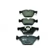 HELLA 8DB 355 011-941 - Jeu de 4 plaquettes de frein avant