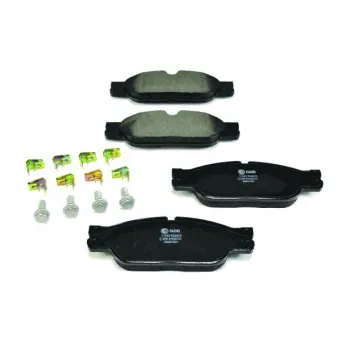 Jeu de 4 plaquettes de frein avant HELLA OEM C2C23786