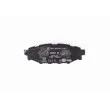 HELLA 8DB 355 012-261 - Jeu de 4 plaquettes de frein arrière