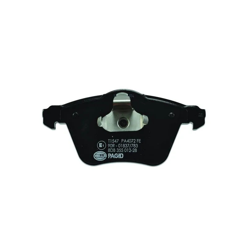 Jeu de 4 plaquettes de frein avant HELLA 8DB 355 012-281 - Visuel 2