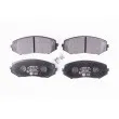 HELLA 8DB 355 012-351 - Jeu de 4 plaquettes de frein avant