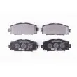 HELLA 8DB 355 012-361 - Jeu de 4 plaquettes de frein avant