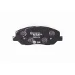 HELLA 8DB 355 012-371 - Jeu de 4 plaquettes de frein avant